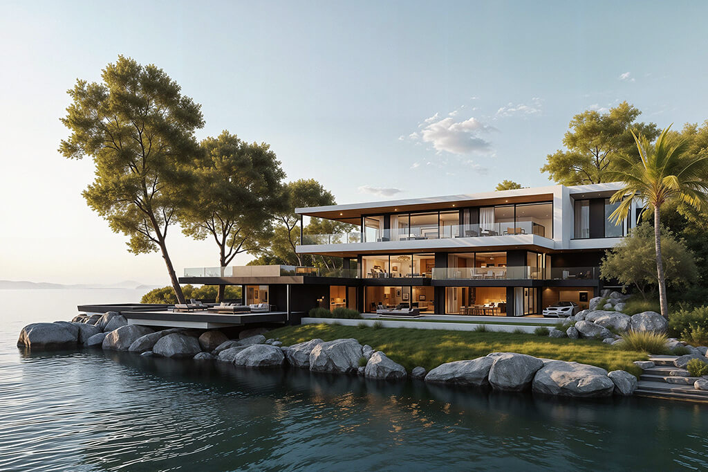 Mario Kleff Design Lake Villa 12