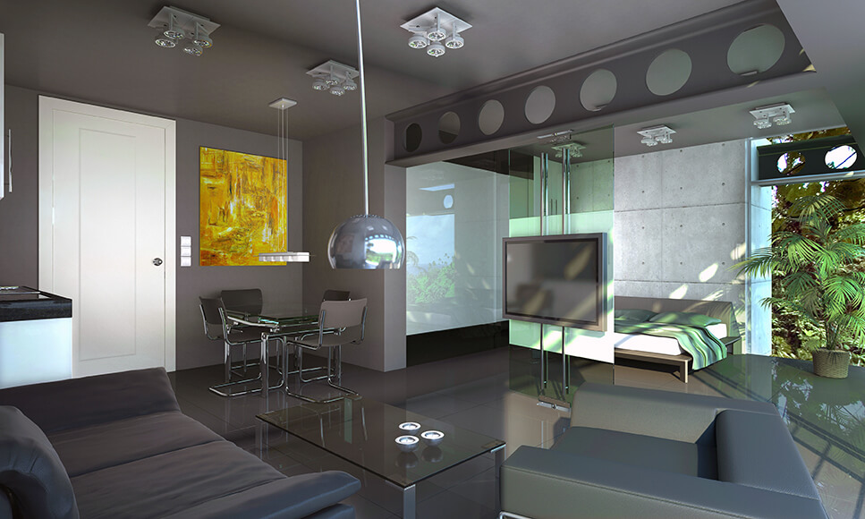 Club Royal condominium - interior designed by Mario Kleff, 2008