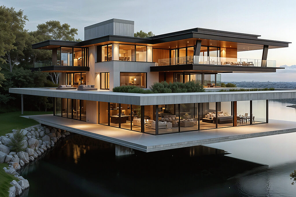 Mario Kleff Design Lake Villa 19