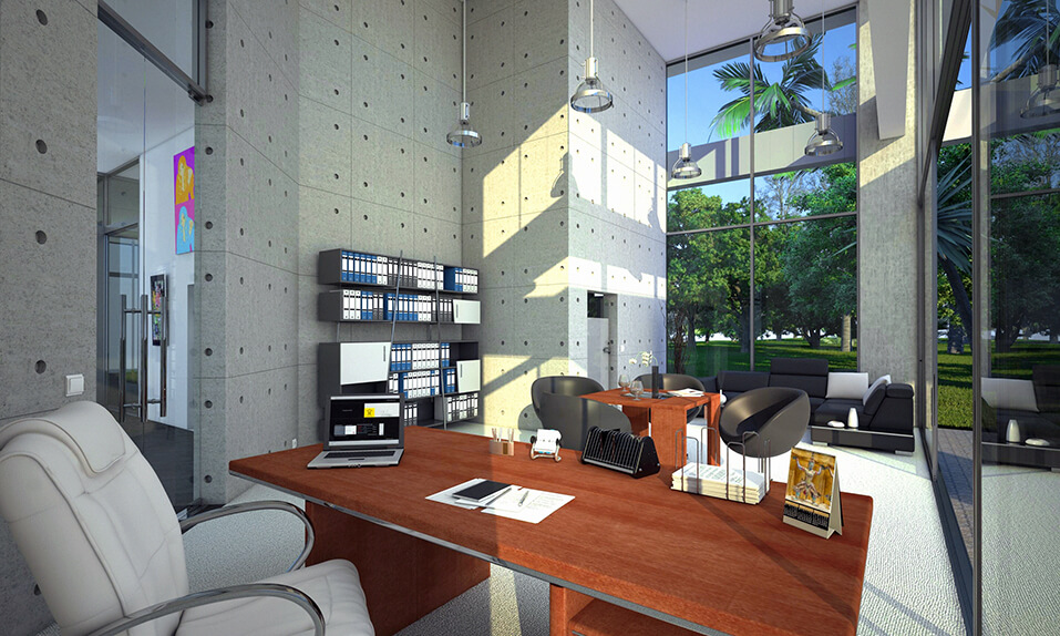 Phoenix or Toy Villa - office room designed by Mario Kleff, 2009f