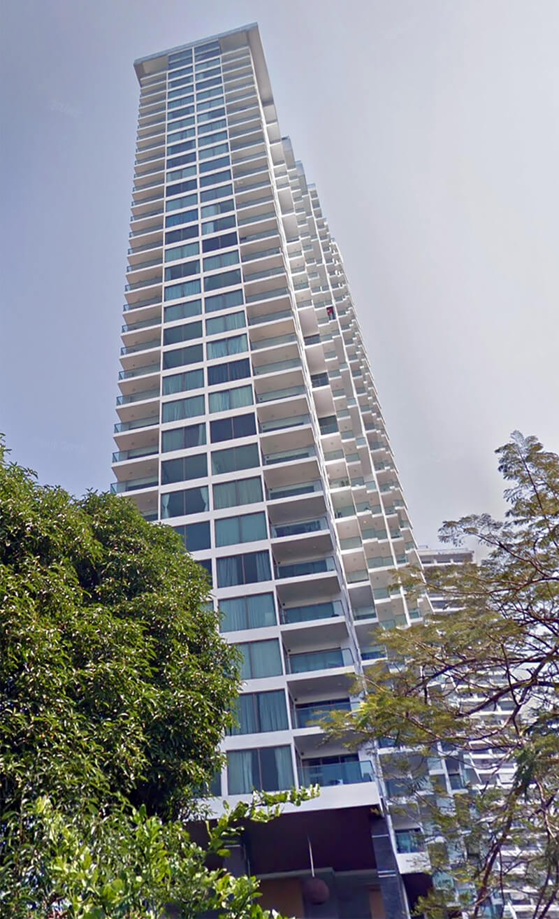 Wong Amat Tower by architect Mario Kleff